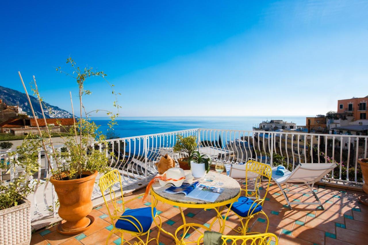 Hotel Villa Delle Palme In Позітано Екстер'єр фото