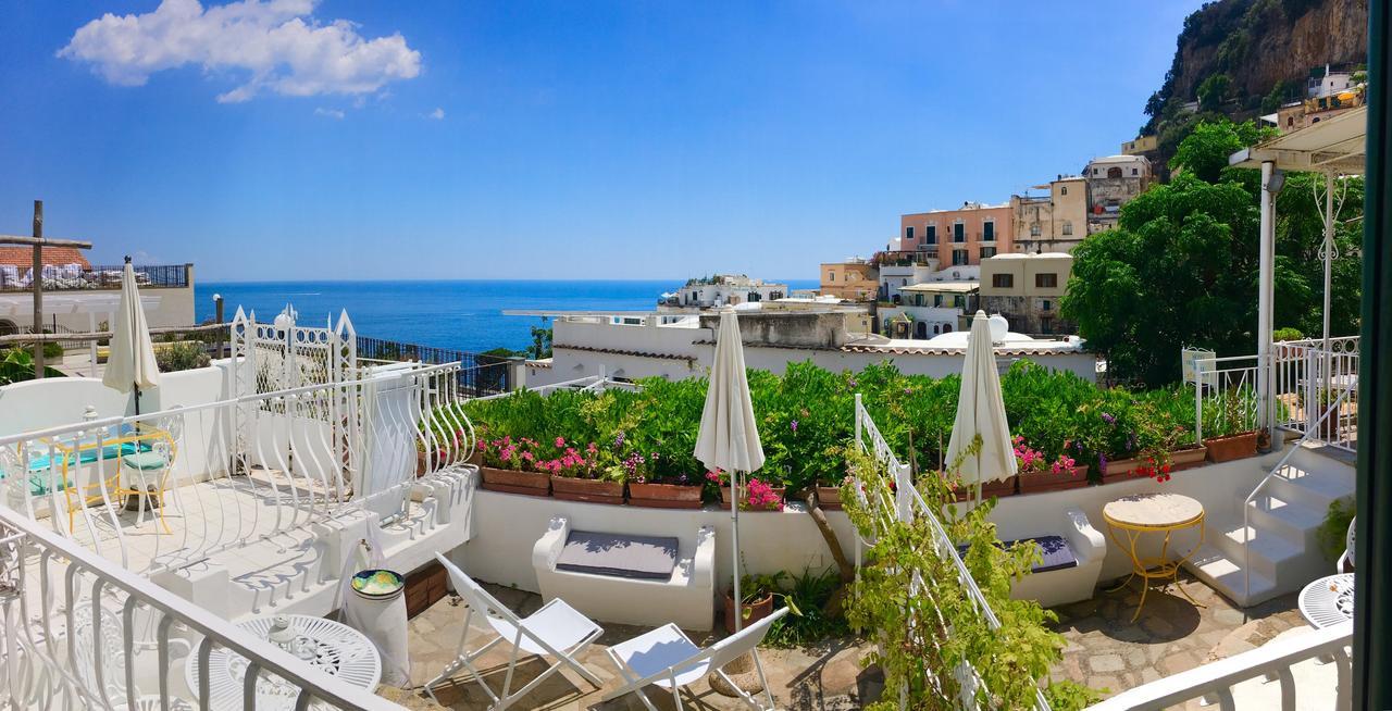 Hotel Villa Delle Palme In Позітано Екстер'єр фото